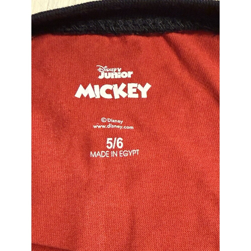 Mickey Mouse Disney Junior T-Shirt 5/6 Kids B0045 - Picture 3 of 3